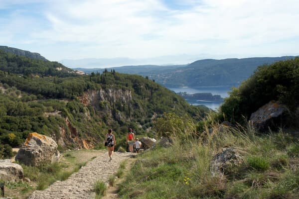 Corfu hiking