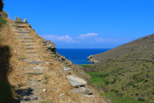 ferryscanner νησιά για πεζοπορία Άνδρος