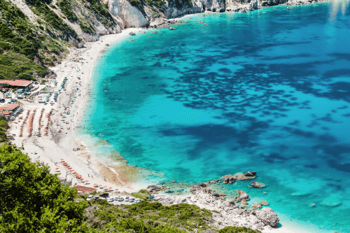 Κεφαλονιά Πετανοι παραλία