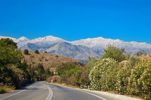 road in crete 