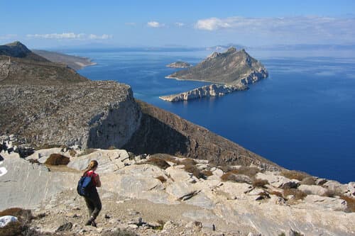 Utflykt till ön Amorgos, en av de mindre turistiga öarna