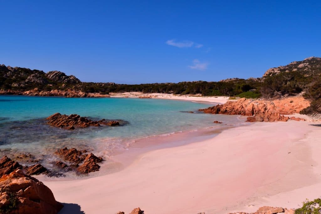 Der Pink Beach auf Sardinien