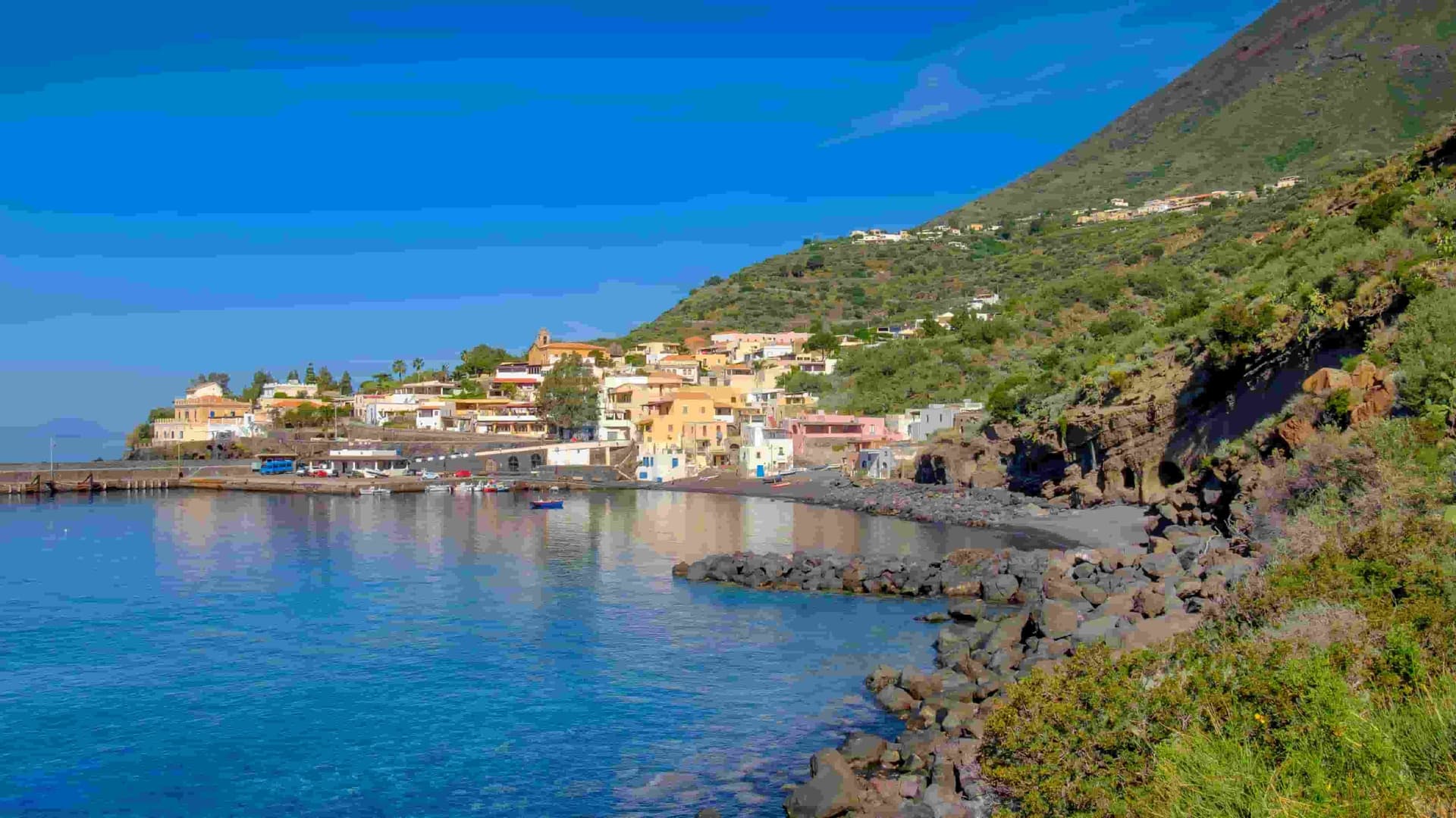 Rinella fishing village in Salin