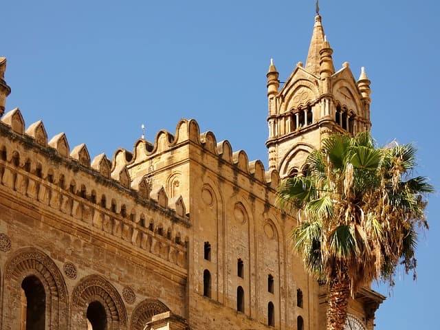 Dettaglio della Cattedrale di Palermo