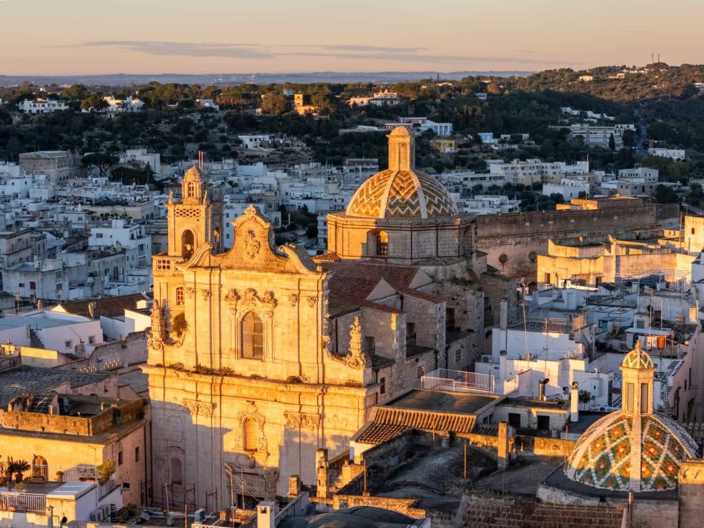 Crkva u talijanskom gradu Ostuni, na pola sata od Brindisija.