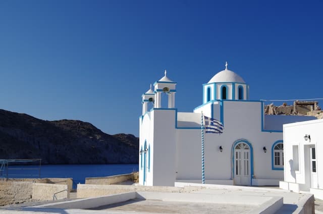Chiesa tradizionale greca sull’isola di Milos
