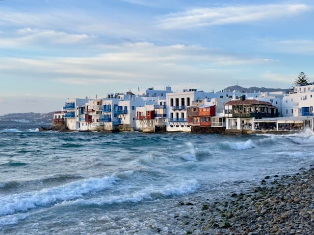 Little Venice, uno degli angoli più iconici dell’isola di Mykonos