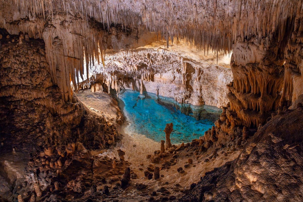Špilje Drach na otoku Mallorci.