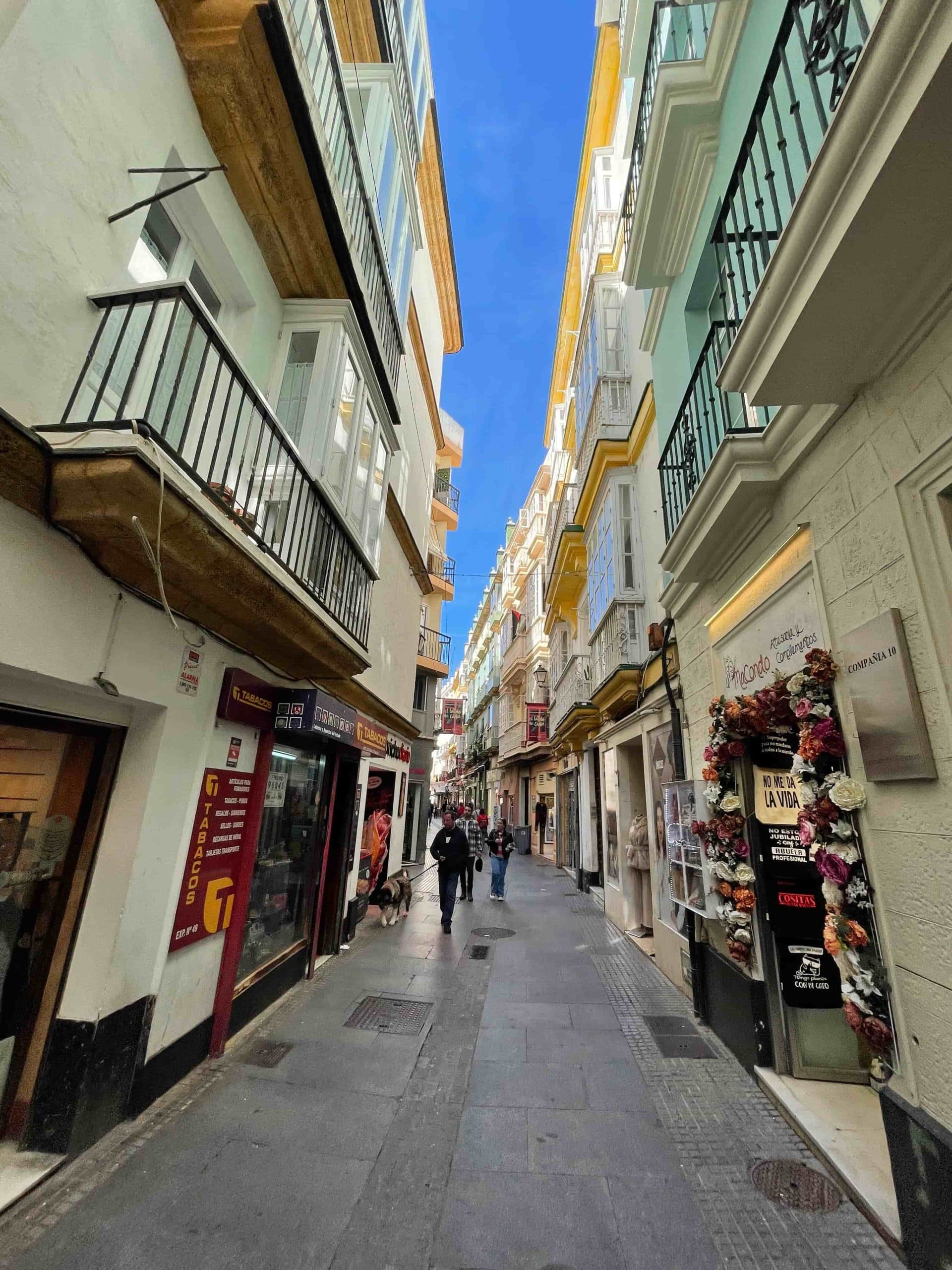 Les petites rues de Cadix sont le parfait endroit pour se perdre