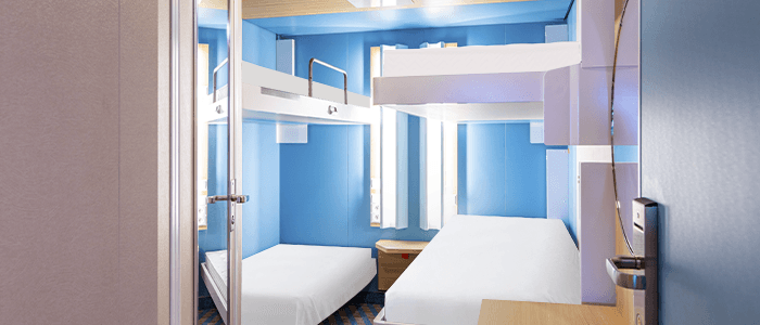 Cabin without window (WC)