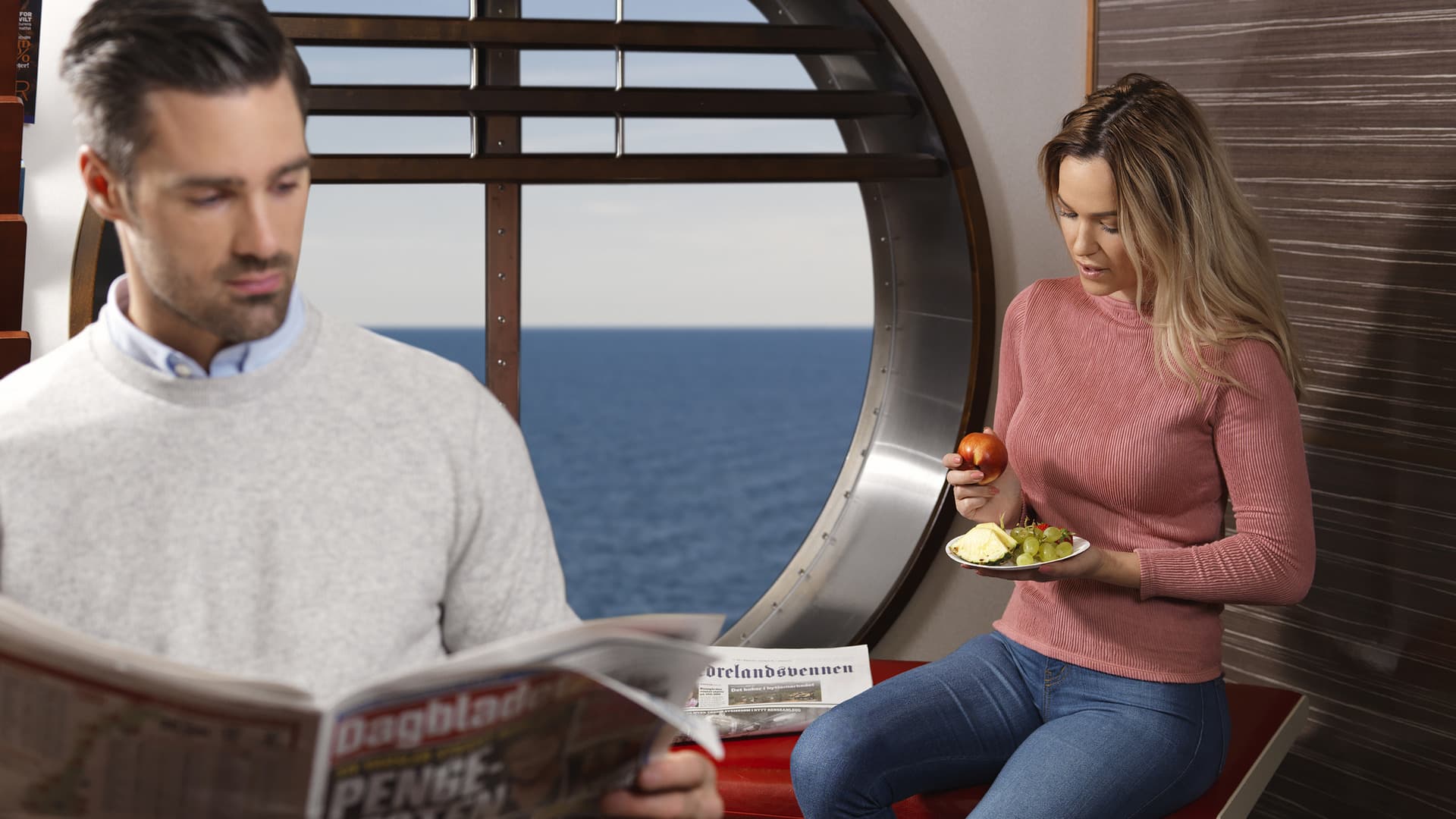 Business class Numrerad säte - däck 8