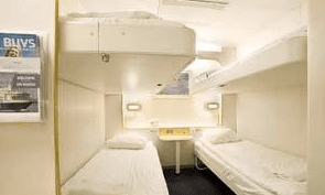 Cabin without window (WC, 淋浴, Bunk Beds, Bed linen and towels, Single beds, Deck 2)