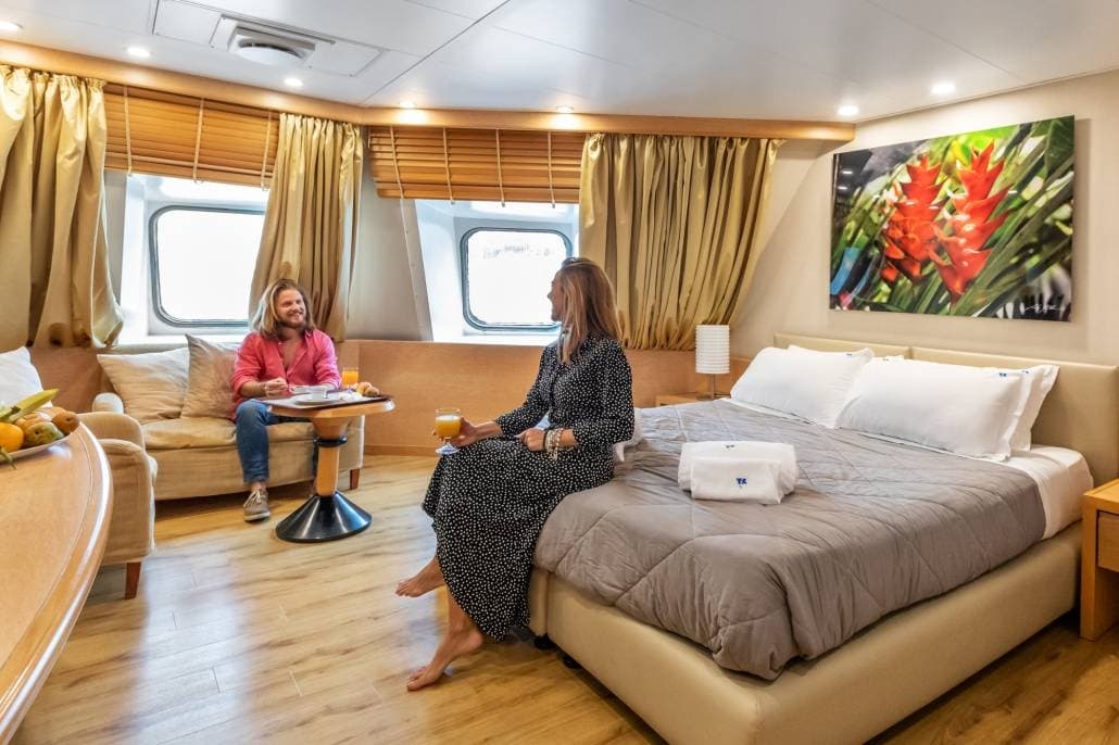 Cabin with window (WC, 淋浴, 电视, 冰箱, Airdryer, Minibar, 电话)