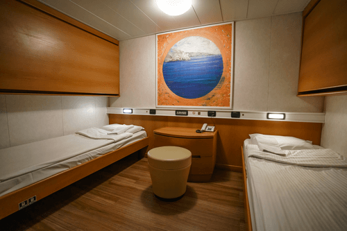 Cabin without window (WC, 淋浴)