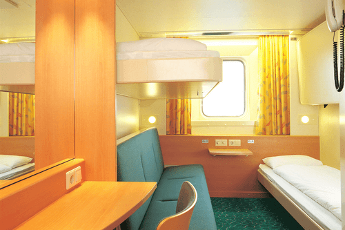 Cabin with window (WC, 샤워, 반려동물 친화적)