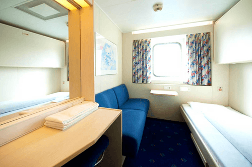 Cabin with window (WC, 淋浴, 宠物友好)