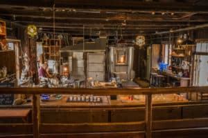 Glass blower at Skansen open air museum in Stockholm