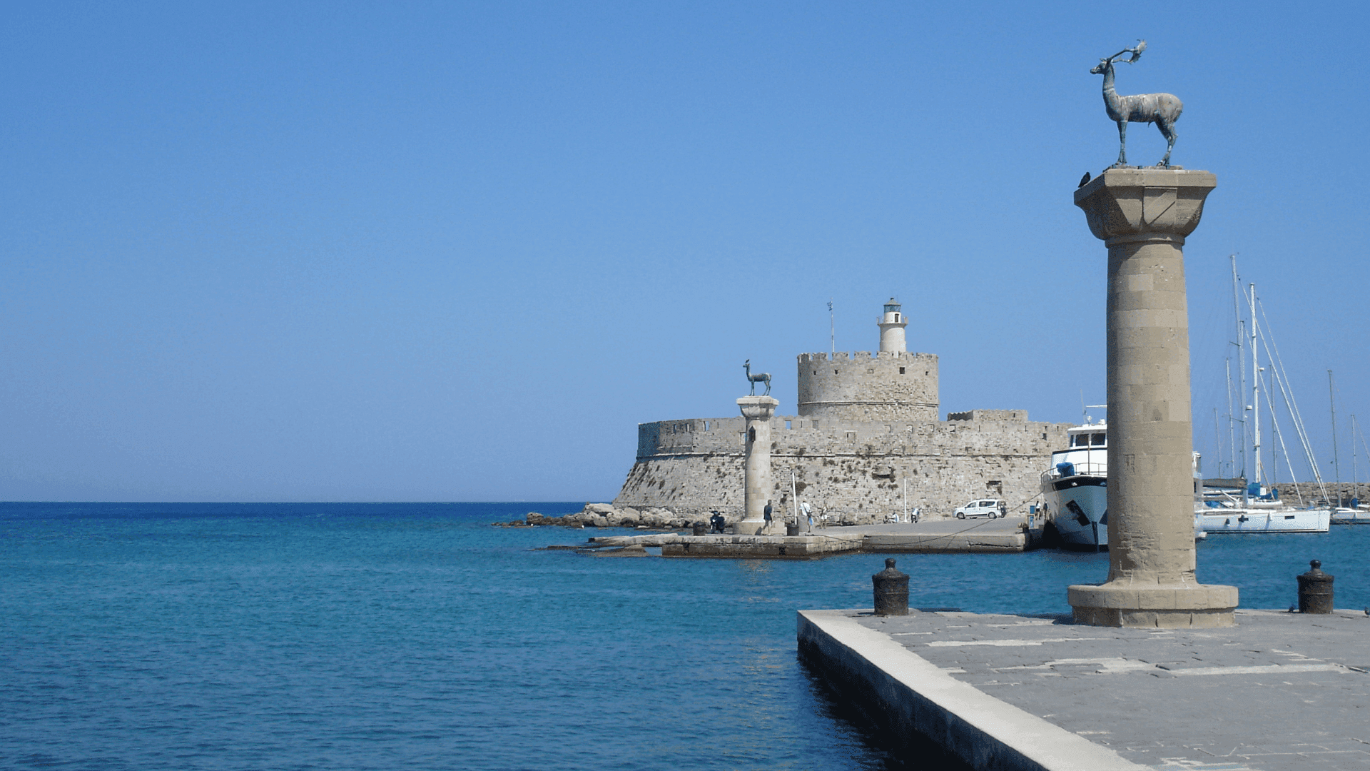 RHODES MAKES BIG PLANS FOR MARINA AND THEATRE