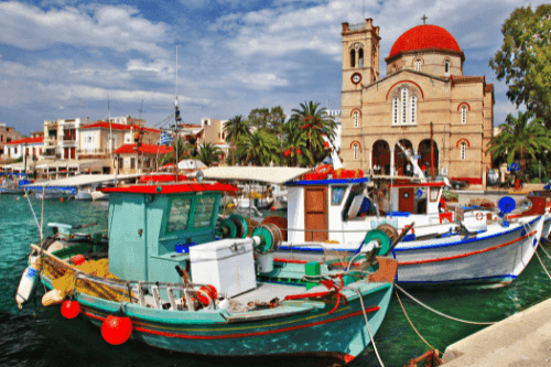 αίγινα πόλη