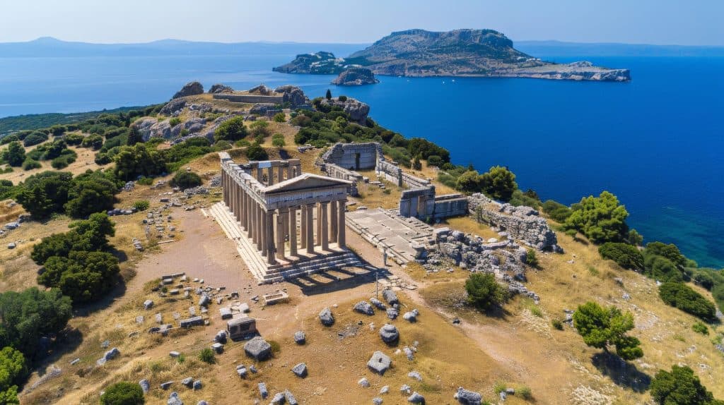 Tempio dell'antica civiltà greca