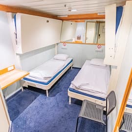 Cabin without window (WC, シャワー, テレビ)