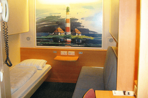 Cabin without window (WC, 淋浴, 宠物友好)